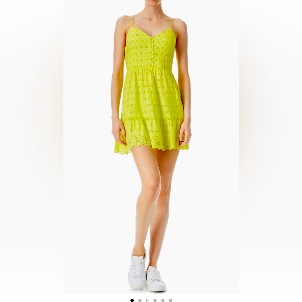 NWT Alice and Olivia Fae Eyelet Dress size 6